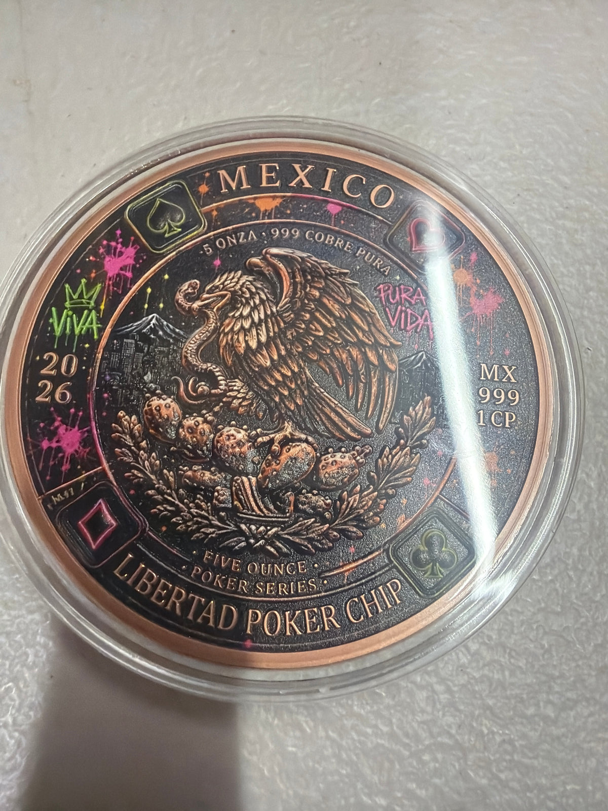 Poker chip libertad