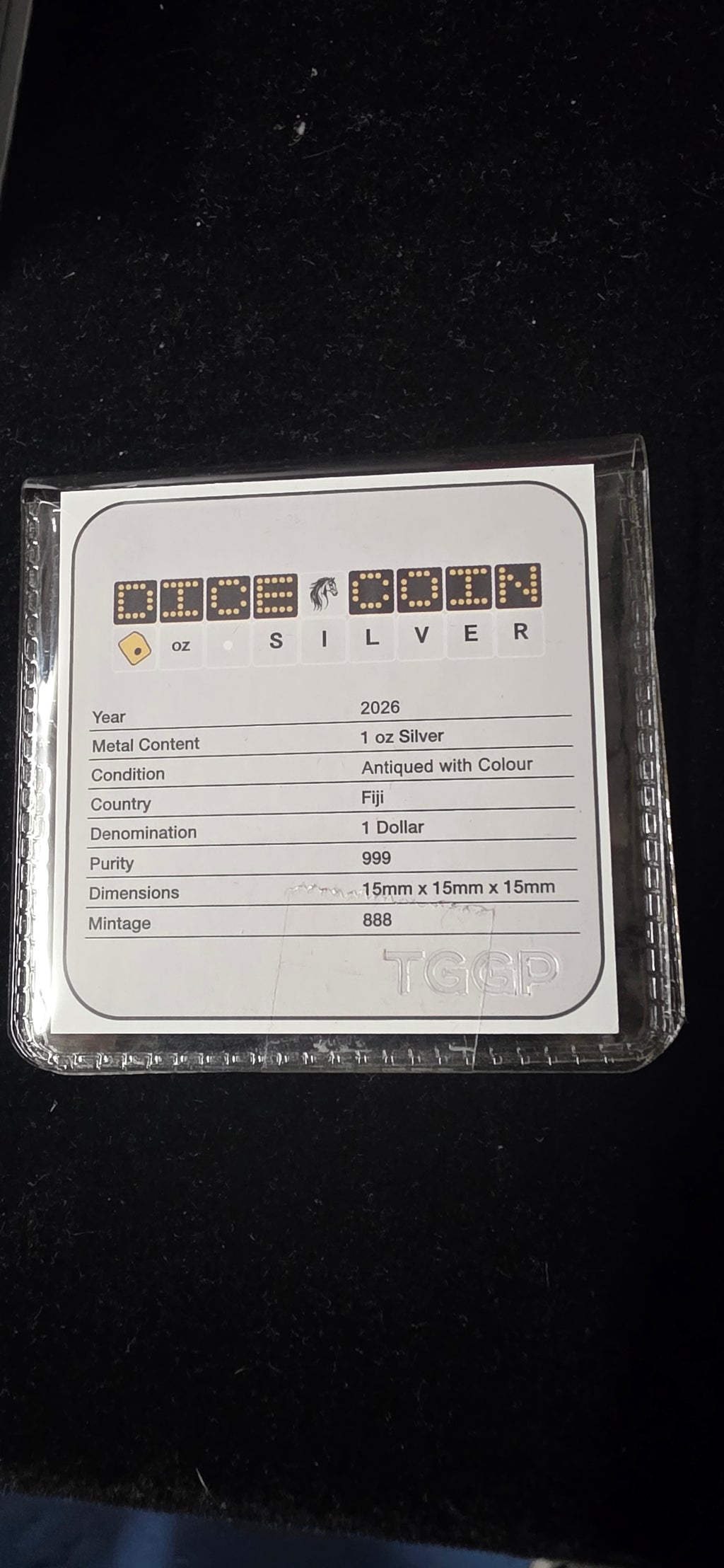 Year of the horse dice