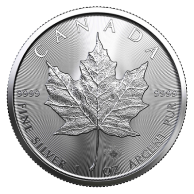 Canadian Silver Maple Leaf (1oz .9999 Silver)