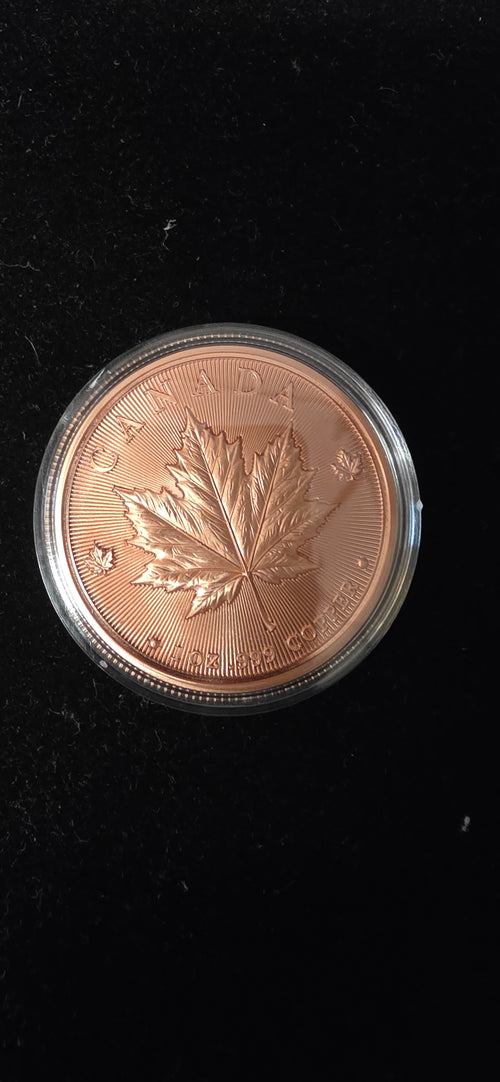 Copper colourised Maple