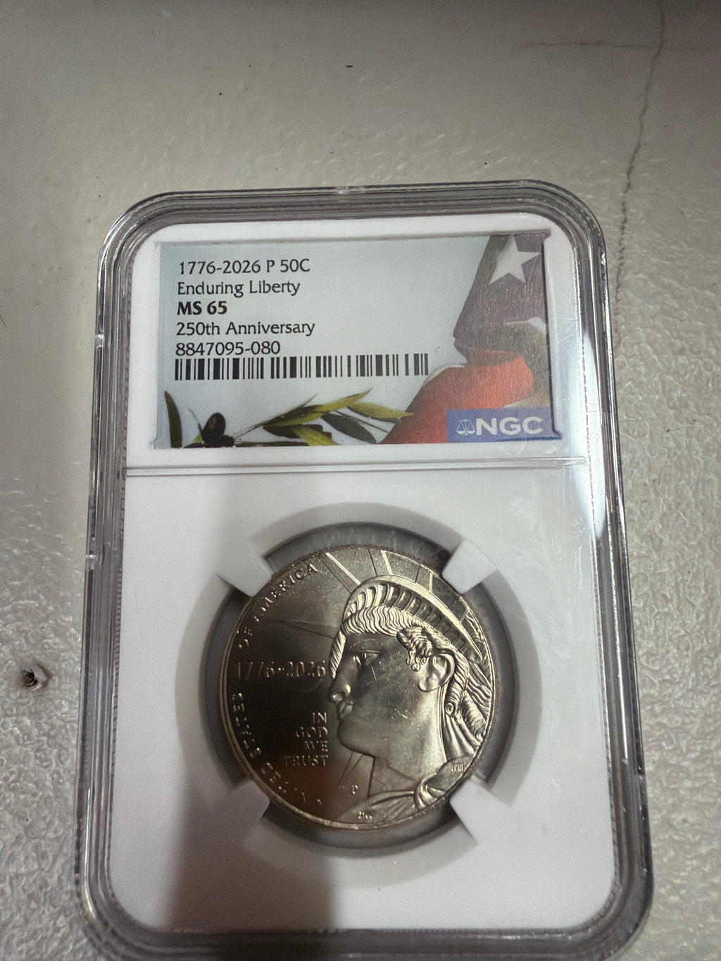 NGC MS65 Half dollar