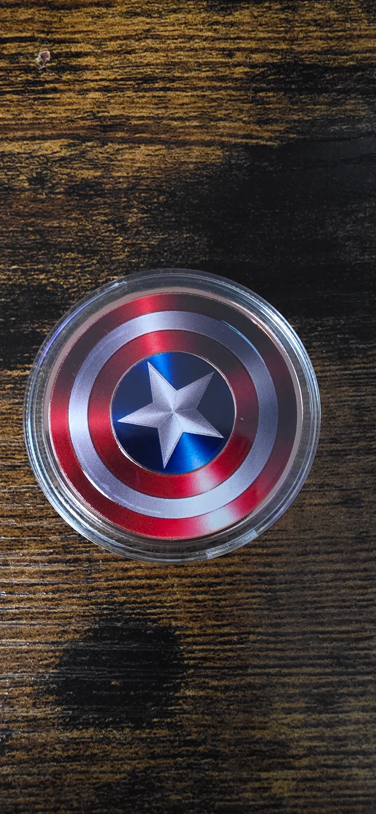 Copper Captain America Shield