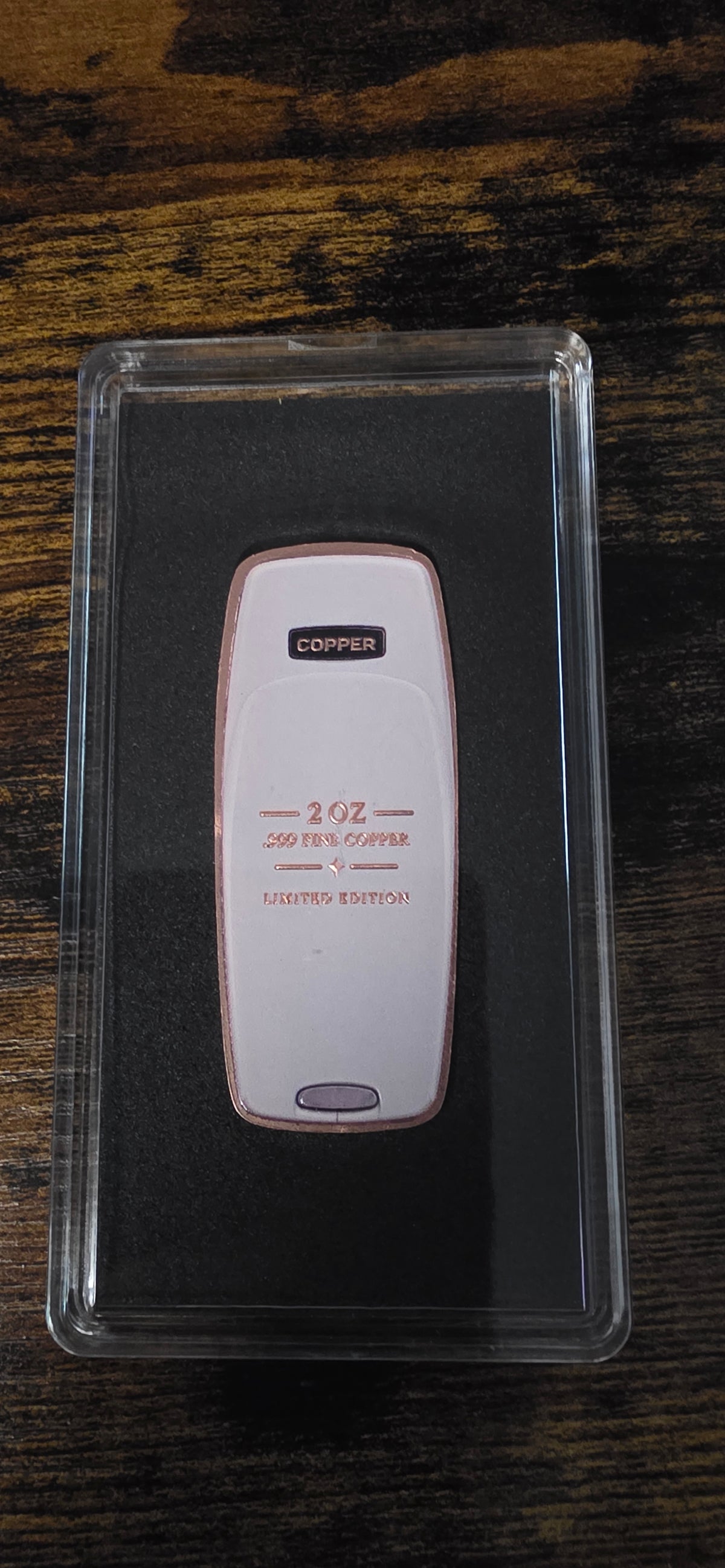 Copper Nokia white 3210