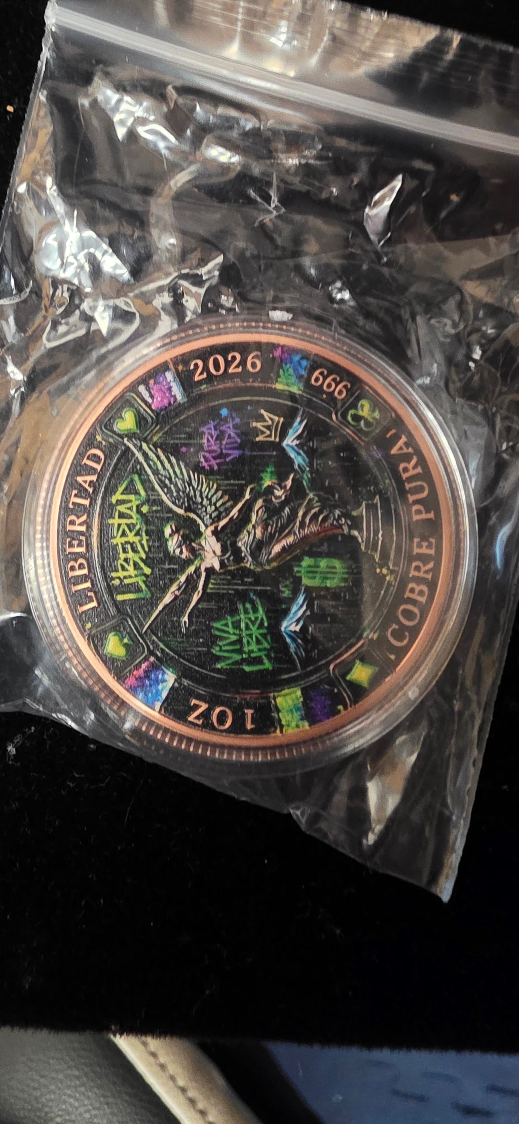 Libertad Poker chip