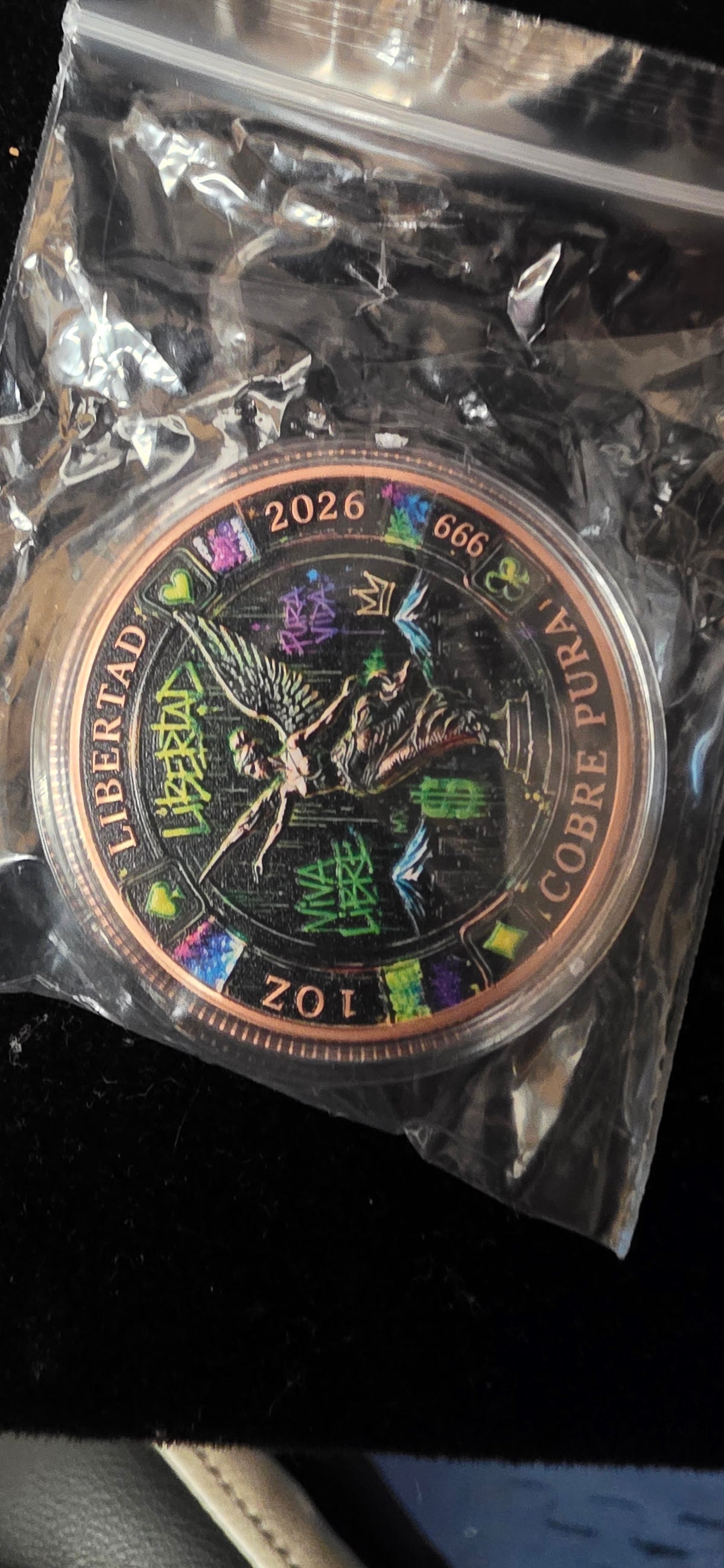 Libertad Poker chip