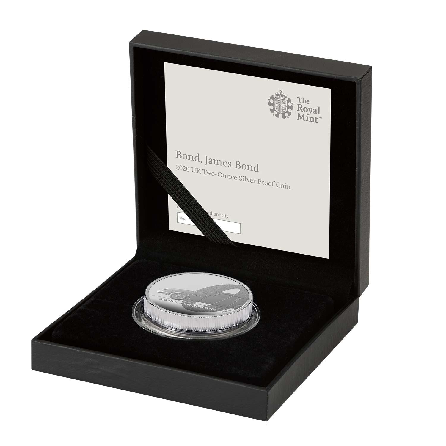 007 Bond, James Bond 1z Silver 999