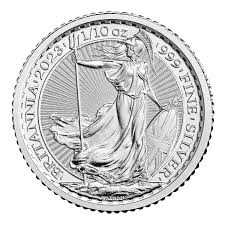 1/10th oz Silver Brittania