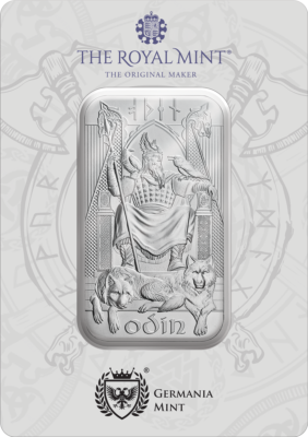 1-ounce Odin silver bar