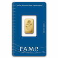2.5 gram Gold Bar PAMP Suisse Rosa
