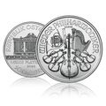 1 oz Austrian Silver Philharmonic coin from Austrian Mint.