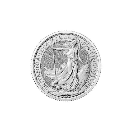 1/4oz Britannia Silver Coin (.999 Fine Silver)